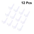 thumbnail image 2 of CIMAXIC Party 12pcs 5 Inches Plate Tea Display Stand Tea Biscuit Dish Easel Rack Multifunction Desktop Display Holder for Home Party Shop,4.92"X4.92"X1.77", 2 of 4