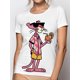 thumbnail image 5 of Women's Casual Crew Neck 100% Cotton T-Shirt with Cartoon Character Print, Short Sleeve, Knit Fabric with Slight Stretch for All Seasons Tee For Adult, Men, Women, Teen, Teenager, Adolescent, Youth, 5 of 8