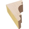 thumbnail image 6 of 2"W x 4"D x 6"H Classic New Brighton Rough Cedar Woodgrain TimberThane Corbel, Primed Tan, 6 of 6
