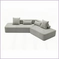 thumbnail image 6 of Modern Minimalist 128'' 4-Seater Cloud Sectional Sofa with Boucle Teddy Fabric - No Assembly Required, 6 of 21