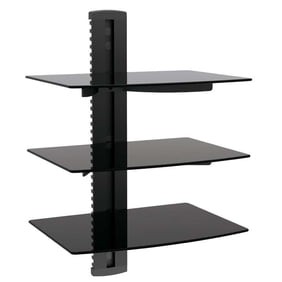 Ematic Adjustable 3 Shelf Universal Dvd Player Wall Mount Walmart Com Walmart Com