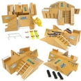 thumbnail image 1 of Skate Park Ramp Parts For Tech Deck Fingerboard Finger Board Parks For Boy Kids Children Toy Gift, 1 of 6