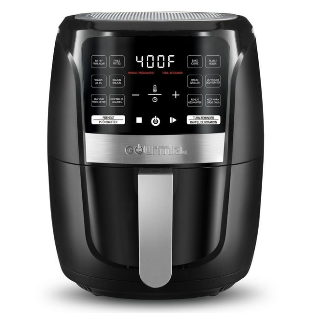 Gourmia 5-Quart Digital Air Fryer with 12-One Touch Cooking Presets, GAF556