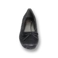 thumbnail image 2 of FLORAL Lizzy Women Wide Width Casual Flat/Skimmer for Everyday BLACK 9.5, 2 of 6
