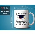 thumbnail image 6 of Graduation Coffee Mug 11oz White - Class of 2022 Graduated - Graduation School Student Sarcasm, 6 of 7