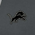 thumbnail image 4 of Men's Antigua Charcoal Detroit Lions Brushed Carbon Victory Pullover Hoodie, 4 of 4