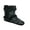 Black, variant on Women's Sequined Boot Slipper Black (Large - Shoe Size 9-10)