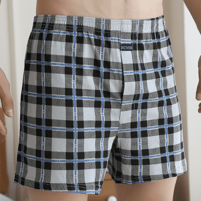XL 3 Pack of Plaid Boxer Shorts Mens 3 Pairs of Underwear Large XXL New 