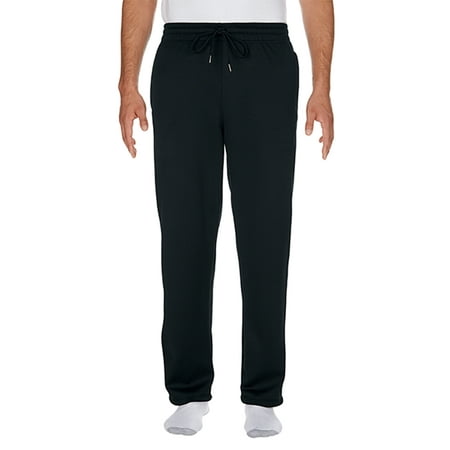 Tech Pants - Gildan Performance Men's Tech Open Bottom Sweatpants
