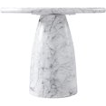 thumbnail image 3 of Afuera Living Contemporary White 36" Indoor/Outdoor Concrete Dining Table, 3 of 7