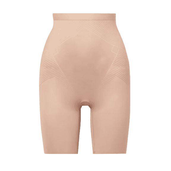 Spanx Thinstincts® 2.0 High-Waist Midthigh Shaper - Champagne 10233R SIZE XL