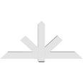 thumbnail image 4 of 72"W x 33"H x 6"D x 6"F, 11/12 Pitch, Kennewick Architectural Grade PVC Gable Bracket, 4 of 8
