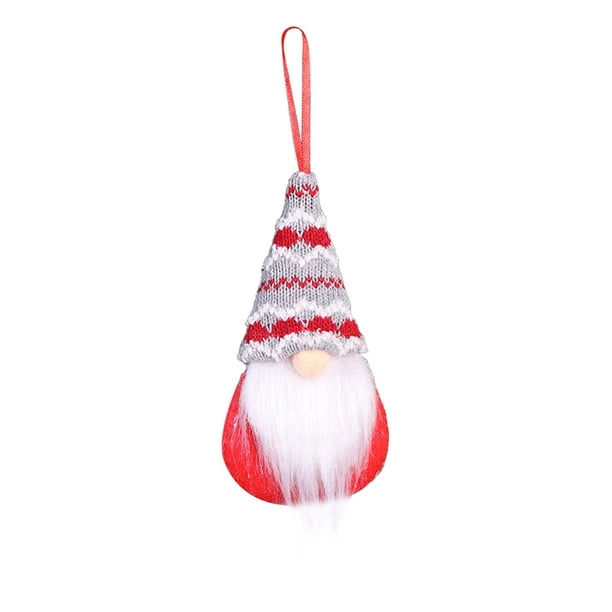 Adornos Navideños Adornos De Peluche Hechos A Mano Para El Árbol De Navidad Adornos Festivos Para Navidad