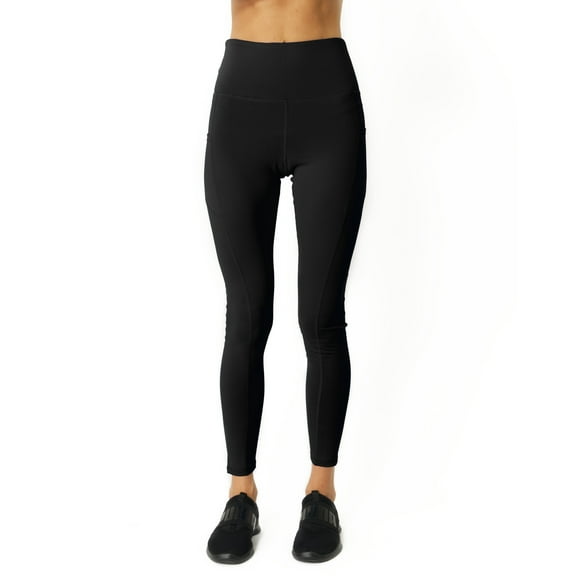 High Waisted Yoga Leggings - Black