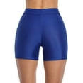 thumbnail image 5 of Women's Swimsuit Bottom Stretchy Fitness Board Short with Pockets Swim Trunk, 5 of 5