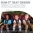 thumbnail image 5 of Britax Poplar S Asiento convertible para automóvil, asiento para automóvil 2 en 1 con diseño delgado de 17 pulgadas, tecnología ClickTight, Ruby Onyx, 5 of 5