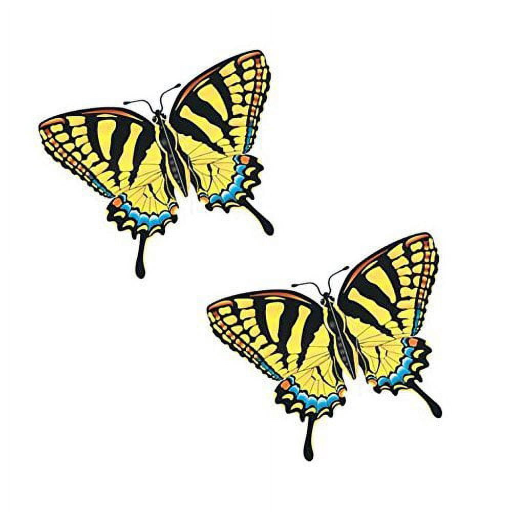 Gayla Industries 842 Tiger Swallowtail Butterfly Wildlife Wing Flapper Kite-55" Wingspan (Single Kite)