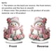 thumbnail image 5 of Herunwer Acrylic Decorative Sign Christmas 2D Flat Print Acrylic Decorative Desktop Decoration for Home Office Garden, 5 of 5