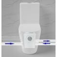 thumbnail image 4 of WinZo WZ5211-P Macerator Pump One Piece Toilet with Upflush System for Basement,3 Water inlets for Sink, Toilet & Bathtub,White, 4 of 6