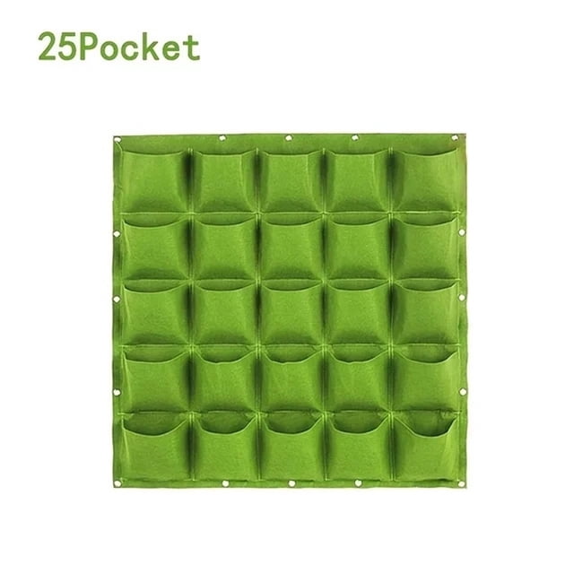 Mosiee Multi-Pocket Planting Bag Vegetable Fruit Flowers Grow Bags Hanging Vertical