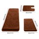 thumbnail image 3 of Alfombra de baño de espuma viscoelástica, alfombrilla antideslizante para baño, alfombrilla de ducha absorbente | Juego de alfombras de baño de suave terciopelo, 3 of 9