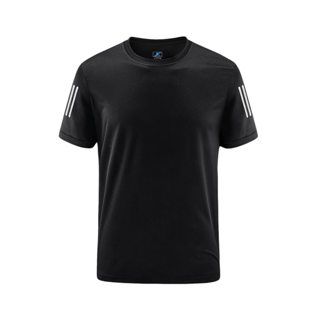 Cinvoph T-Shirts d'Été Décontractés pour Hommes à Col Rond, Manches Courtes, Hauts de Gym, Course, Entraînement