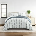 thumbnail image 6 of Ultra Soft Lightweight Quilt Sets in Shibori Navy for Full/Queen Bedding by Comfort Canopy, 6 of 16