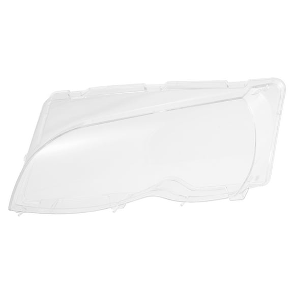Car Front Headlight Lense Clear Lens Cover Cap PC Shell for BMW E46 2002-2005 4 Door 63126924045 63127165771 Left Side