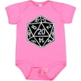 thumbnail image 3 of Inktastic 20 Sided Black Dice Boys or Girls Baby Bodysuit, 3 of 5
