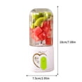 thumbnail image 3 of NARABB Machine à Jus Extracteur de Jus Tasse à Jus Multifonctionnelle Maison Mini Sans Fil Portable Rechargeable Fruit Portable Jus Barattage Blanc, 3 of 8