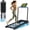Black, variant on HOURUN Walking Pad with 6% Incline, Walking Pad Treadmill for Home, Walking Pad Under Desk with Handle Bar, Foldable Walking Pad, Black