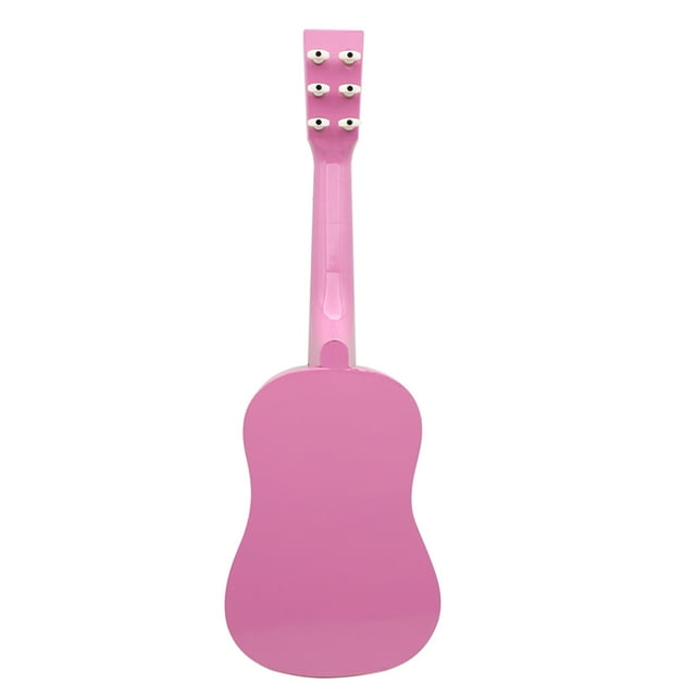 23in Wooden Guitar Mini Children Guitar Acoustic Guitar Educational Musical Instrument Toy For Children Beginner