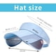 thumbnail image 2 of Gorra de visera solar de verano para mujer, gorra de golf ajustable con visera retráctil, protección UV, gorra deportiva para playa o tenis, 2 of 6