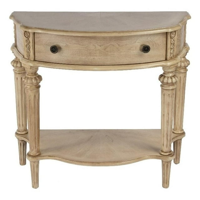 Butler Specialty Company Halifax Table Console à 1 Tiroir en Bois Demilune de 34 Po L