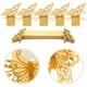 thumbnail image 3 of 50 anillos para servilletas de metal con diseño de mariposas para fiestas y festivales., 3 of 6