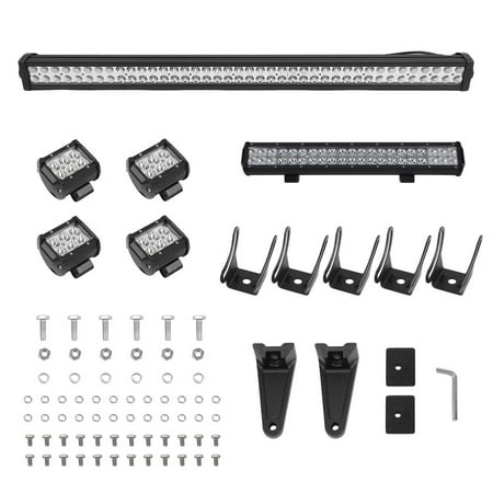 Durable Car Flood Lamp 42 Inch LED Work Light Bar 4 PCS Offroad Headlight