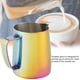 thumbnail image 2 of 350ml taza de café acero inoxidable hermosa leche frothing jarra para latte arte siete colores, 2 of 8