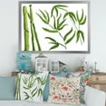 thumbnail image 3 of Designart 'The Forest of Bamboo Branches IV' Tropical Framed Art Print, 3 of 4