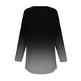 thumbnail image 4 of Womens Henley Tops Long Sleeve, Comdrip Long Sleeve Tops for Women Neck Casual Petite T Shirts Long Sleeve Tunic Tops for Women Black L, 4 of 5