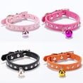 thumbnail image 3 of Collar Cute Adjustable Fashion Cat Collar with Bells Breakaway for Pet, 3 of 10