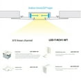 thumbnail image 5 of LED-T-RBOX1-WT-WAC Lighting-InvisiLED-Power Feed for Symmetrical Recessed Channel-5 Inches Wide by 3 Inches High, 5 of 6