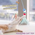 thumbnail image 2 of Wdftyju Juguete interactivo automático ajustable telescópico para gatos con puerta colgante retráctil Wdftyju 6tt6jq0eq6vp6nx3D03, 2 of 7