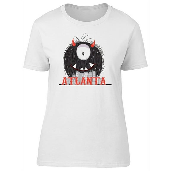 Furry Monster In Atlanta T-Shirt Women -Image by Shutterstock, Female XX-Large