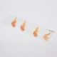 thumbnail image 3 of Etiquetas autoadhesivas plásticas Sunnimix 10 piezas peces de oro para manualidades resina 3D, 3 of 8