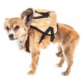 thumbnail image 2 of Pet Life ® 'Teddy Tails' Dual-Pocketed Animated Fashion Dog Harness Backpack, 2 of 10