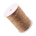 thumbnail image 2 of Cuerda de yute hecha a mano para bricolaje, paquete de jardinería, poste para rascar para mascotas, cuerda de yute para manualidades, 8 mm, 18 m Methold HA5209-03B, 2 of 6