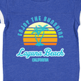 thumbnail image 4 of Inktastic Summer Enjoy the Sunshine Laguna Beach California in Blue Boys or Girls Baby Bodysuit, 4 of 5