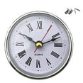thumbnail image 4 of Easy to Read 65mm Small Clock Insert with Black Arabic /Optional Numerals and Gold/Silver Trim for Home Decoration, 4 of 8
