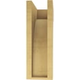 thumbnail image 4 of 5"W x 10"D x 15"H Classic Huntington Rough Cedar Woodgrain TimberThane Corbel, Primed Tan, 4 of 6