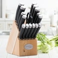 thumbnail image 3 of Hampton Forge™ Epicure Stainless Steel Cutlery Set with Block (17-Piece), 3 of 4